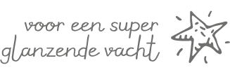 voor een super glanzende vacht