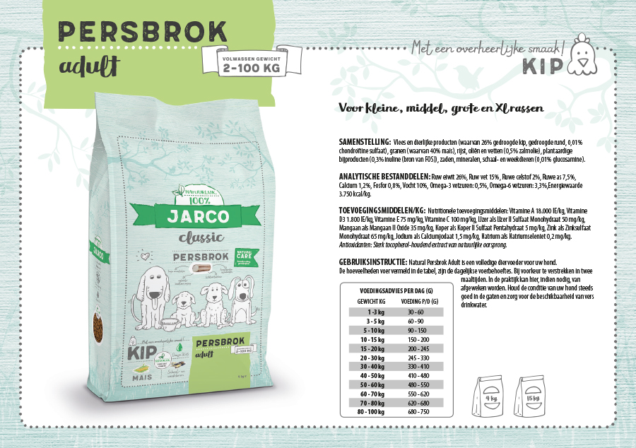 Persbrok Adult Kip