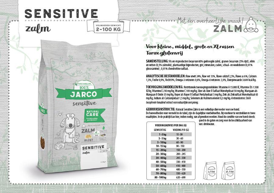 Natural Sensitive Zalm