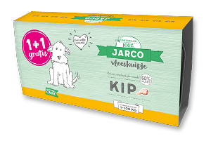 Vleeskuipjes Kip 2x 150 gr.
verpakt á 6x 2 st. Vleeskuipjes Kip 2x 150 gr.
verpakt á 6x 2 st.