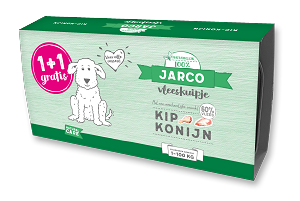 Vleeskuipjes Kip-Konijn 2x 150 gr.
verpakt á 6 x 2 st. Vleeskuipjes Kip-Konijn 2x 150 gr.
verpakt á 6 x 2 st.